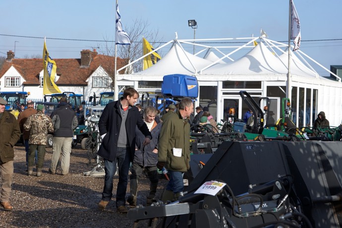 Ransomes MP mower at Doe Show 2015