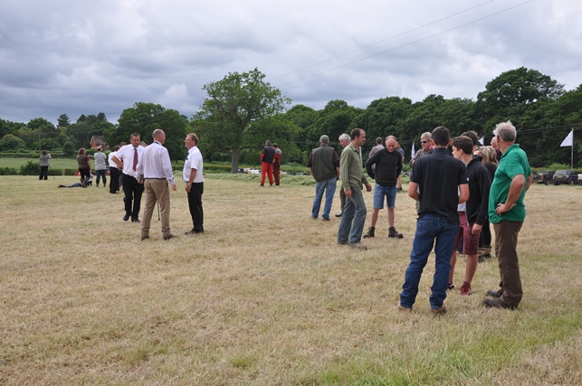 Visitors at Ernest Doe Power grass day 2014